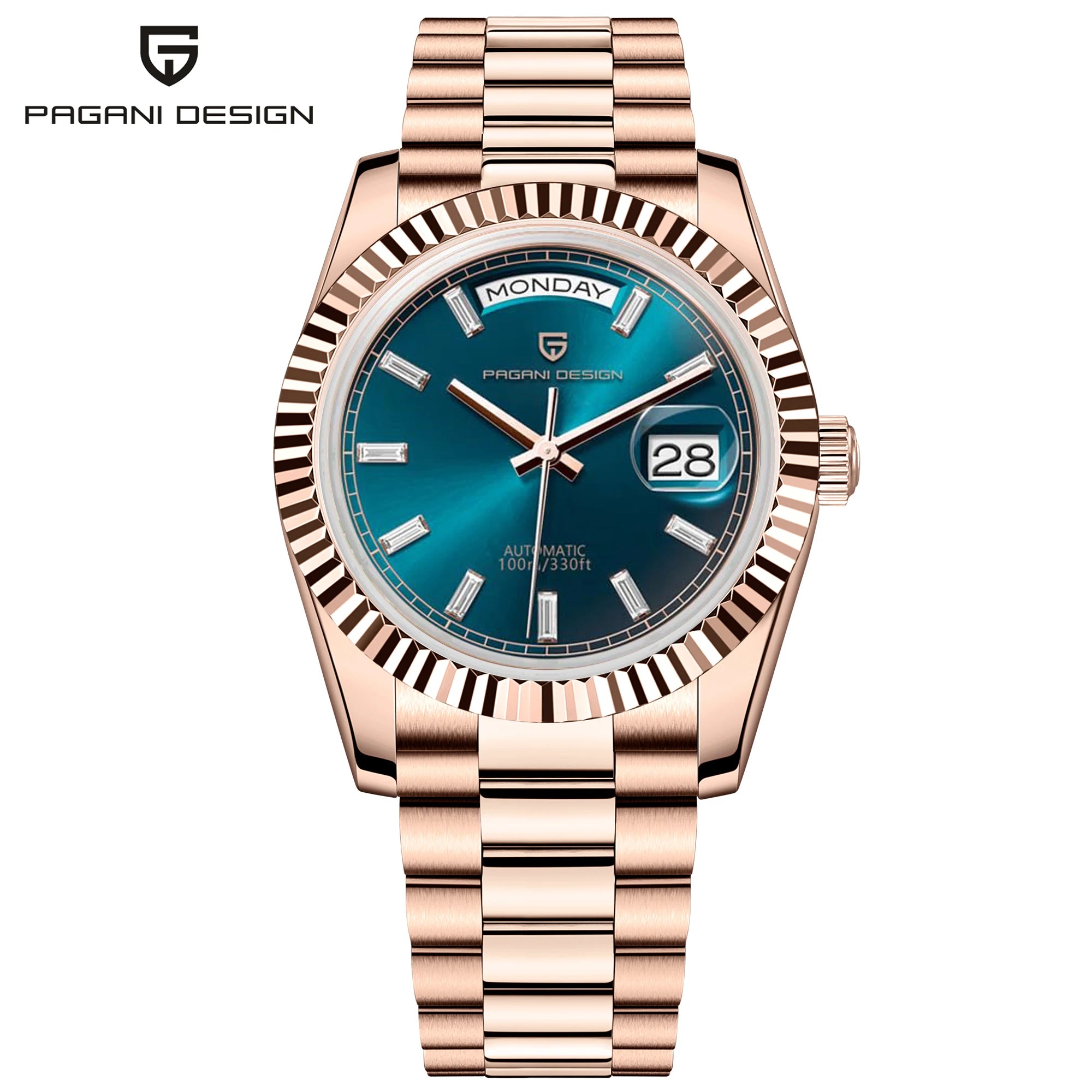 PAGANI DESIGN DD36 | Montre Homme Automatique Luxe — Saphir AR, 10 Bar